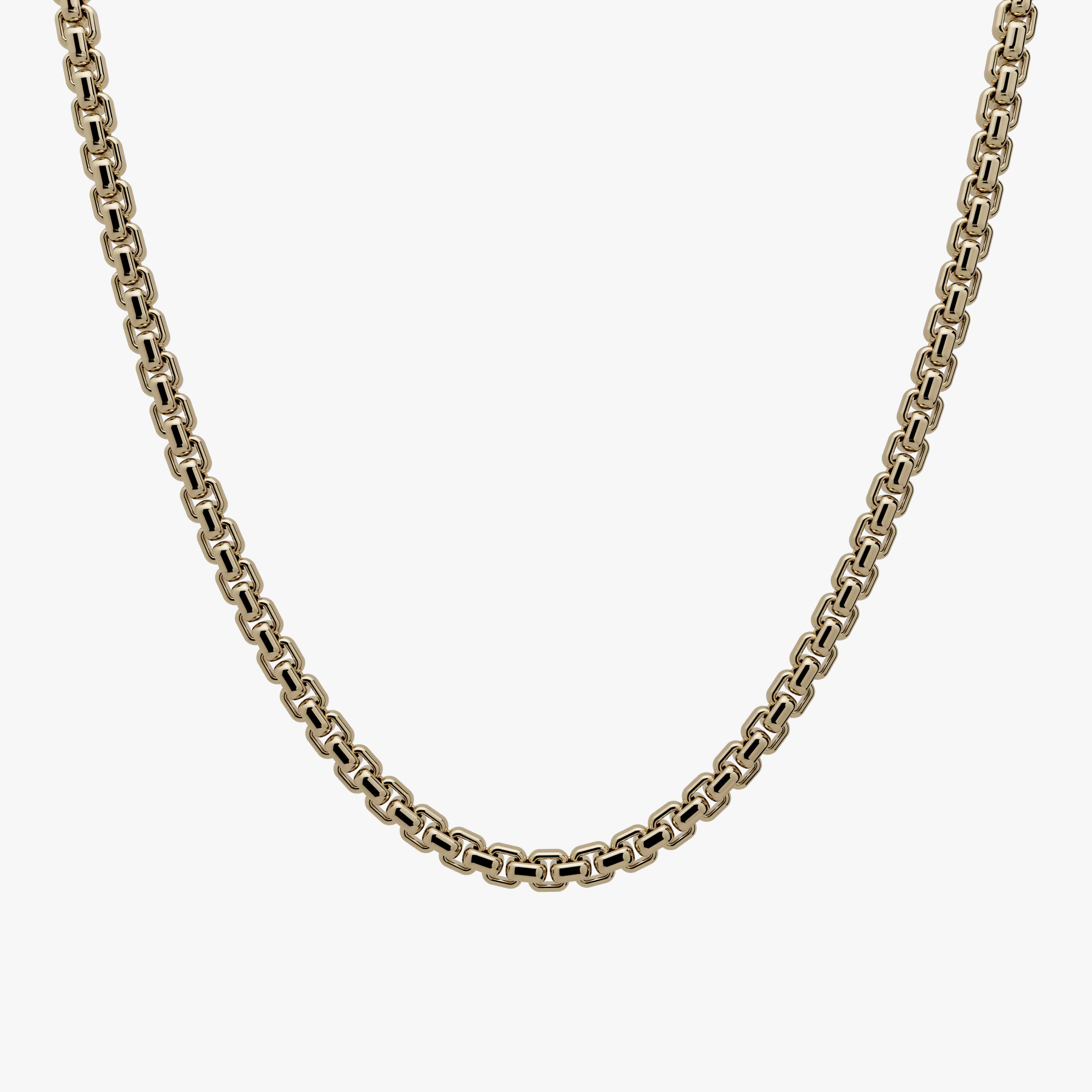 زنجیر طلا box chain 