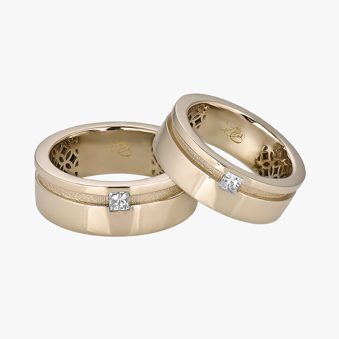 عکس حلقه ازدواج لاکچری