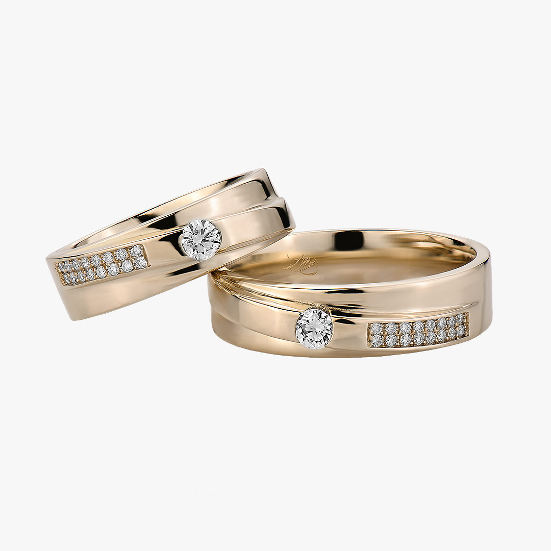 عکس حلقه ازدواج لاکچری