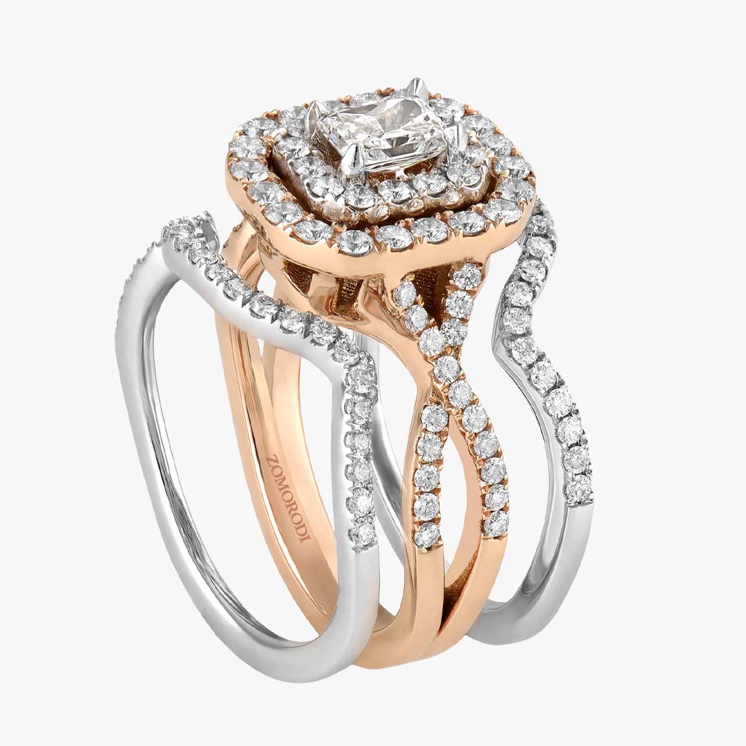 عکس حلقه ازدواج لاکچری