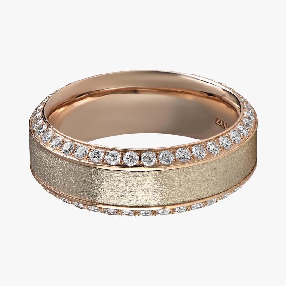 انگشتر طلا زنانه بدون نگین با قیمت