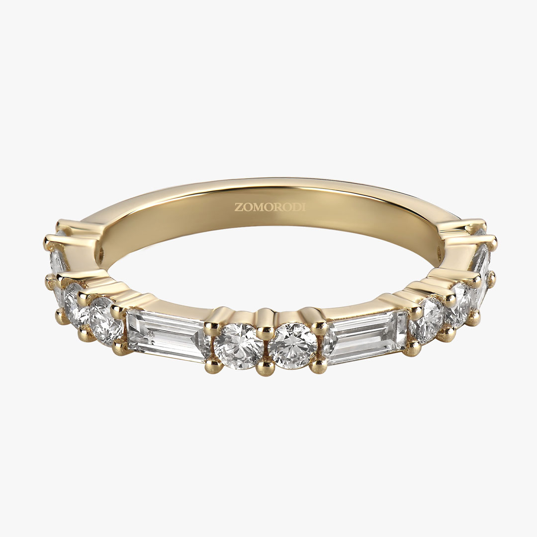 انگشتر طلا زنانه بدون نگین با قیمت