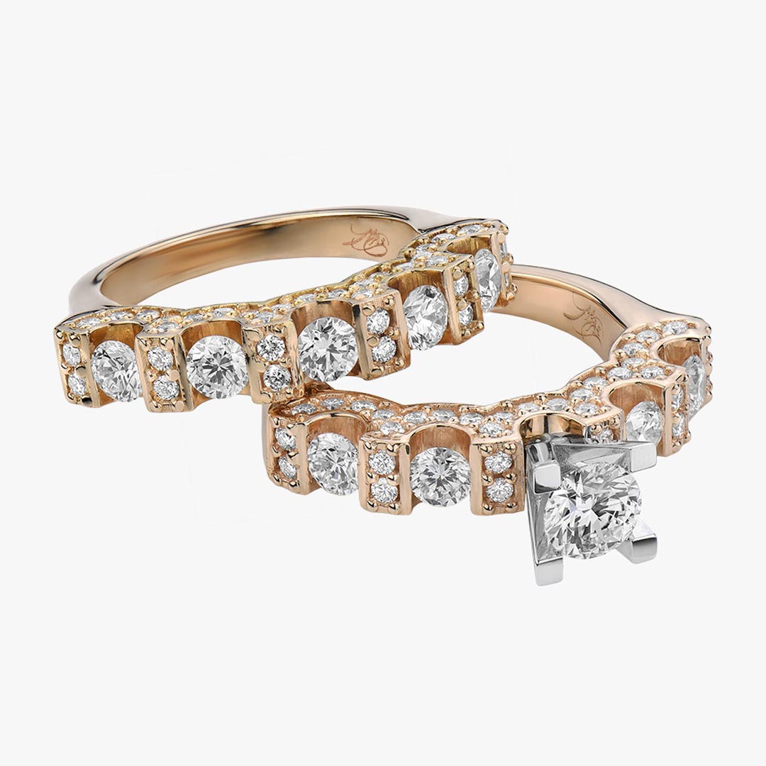 عکس حلقه ازدواج لاکچری