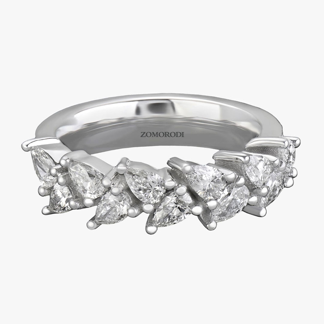 انگشتر طلا زنانه بدون نگین با قیمت