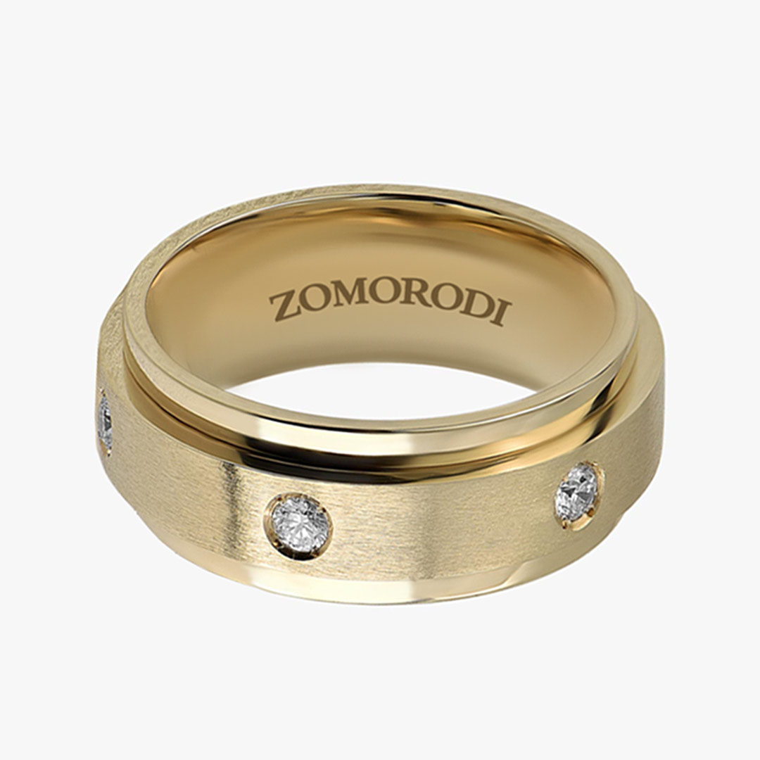 انگشتر طلا زنانه بدون نگین با قیمت