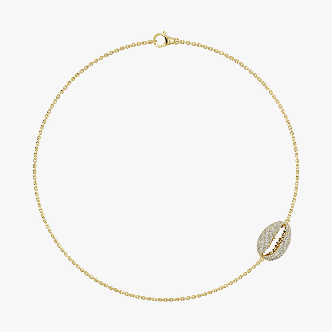 گردنبند جواهر طرح SEASHELL
