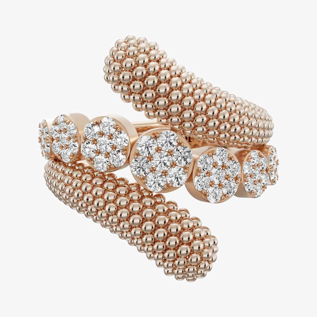  انگشتر جواهر طرح بنگرا 