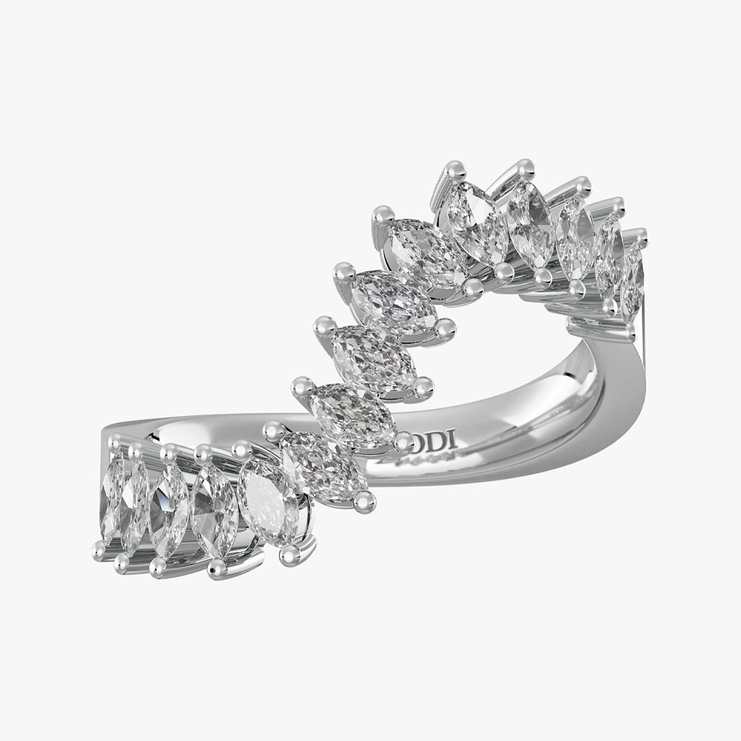 انگشتر طلا زنانه بدون نگین با قیمت