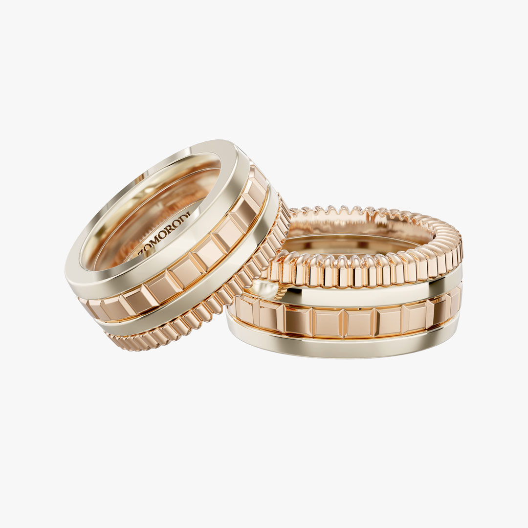 حلقه ست طرح Quatre Radiant 