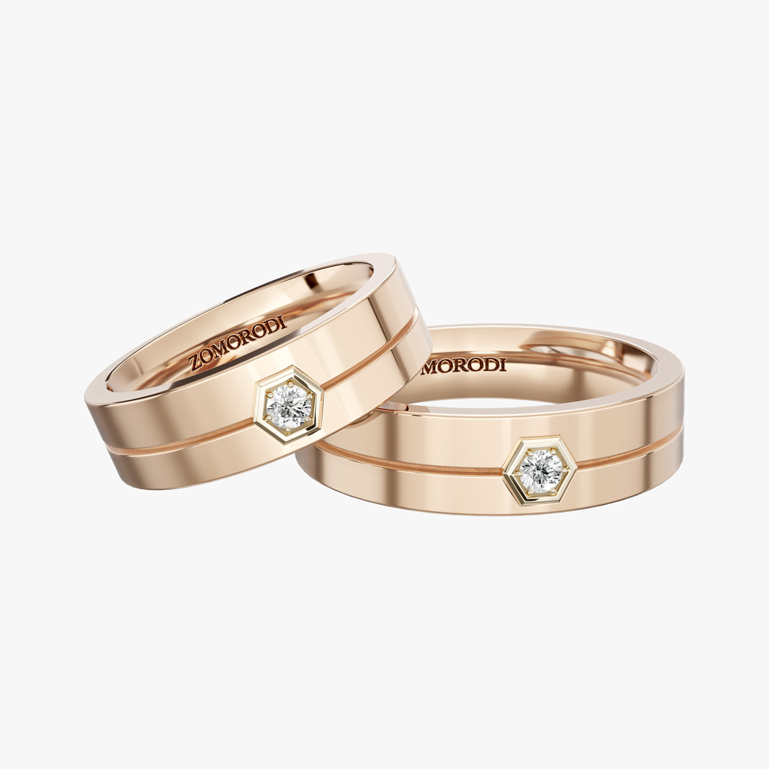 عکس حلقه ازدواج لاکچری