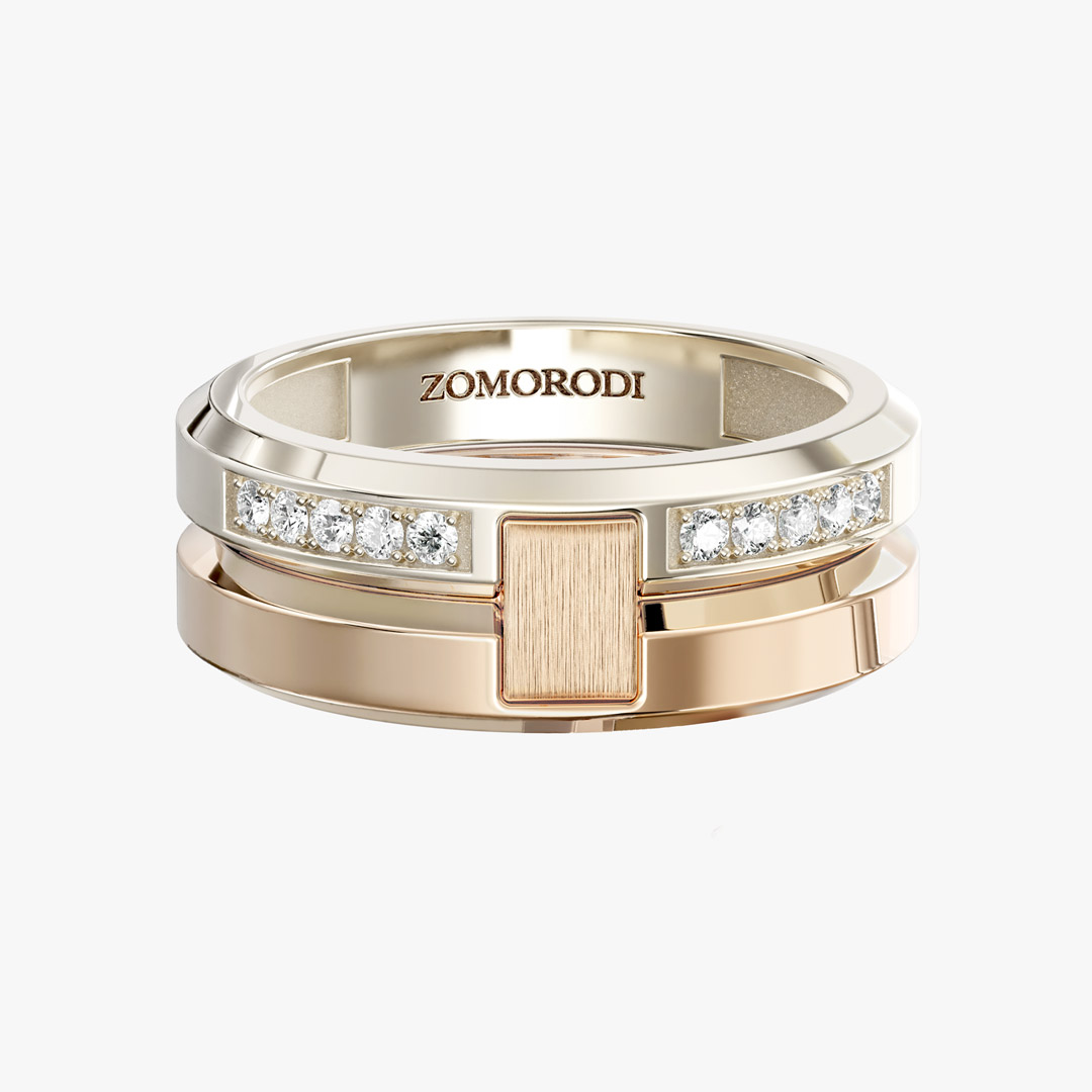 انگشتر طلا زنانه بدون نگین با قیمت