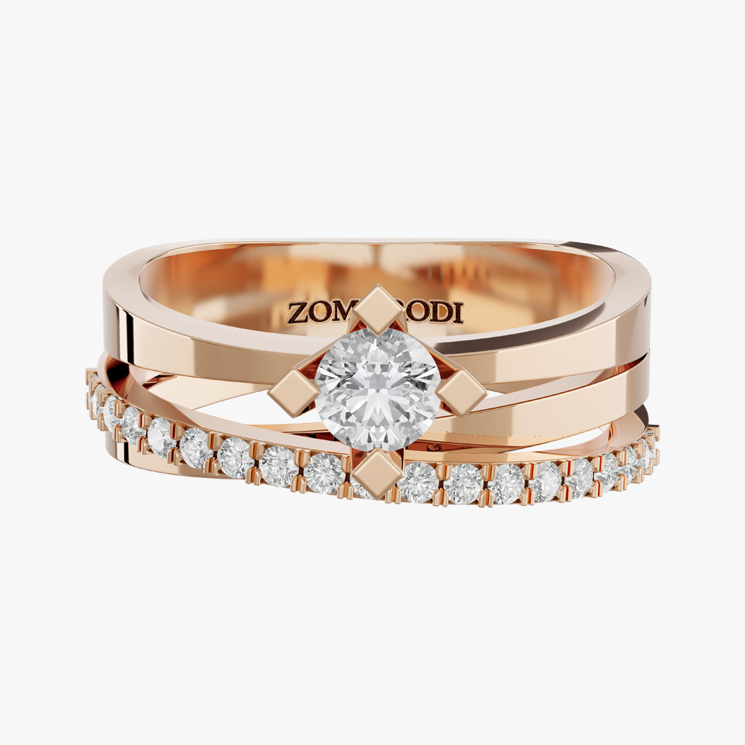 عکس حلقه ازدواج لاکچری