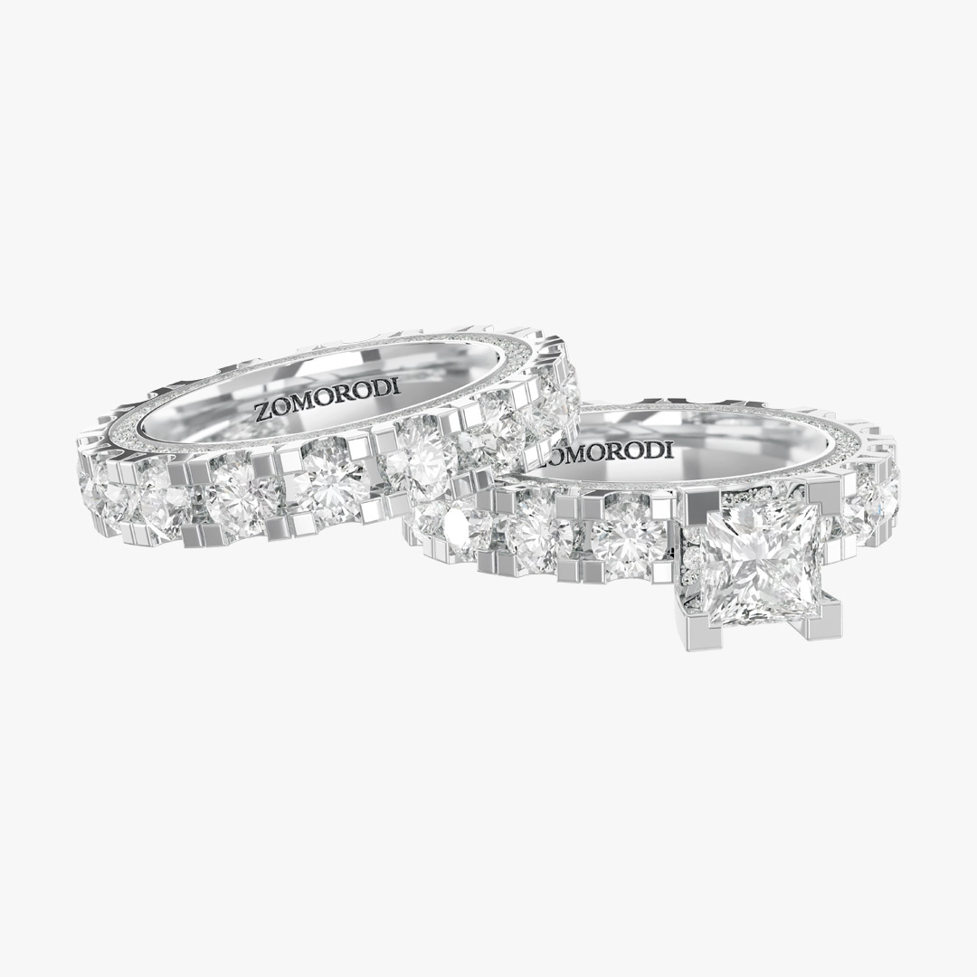 عکس حلقه ازدواج لاکچری