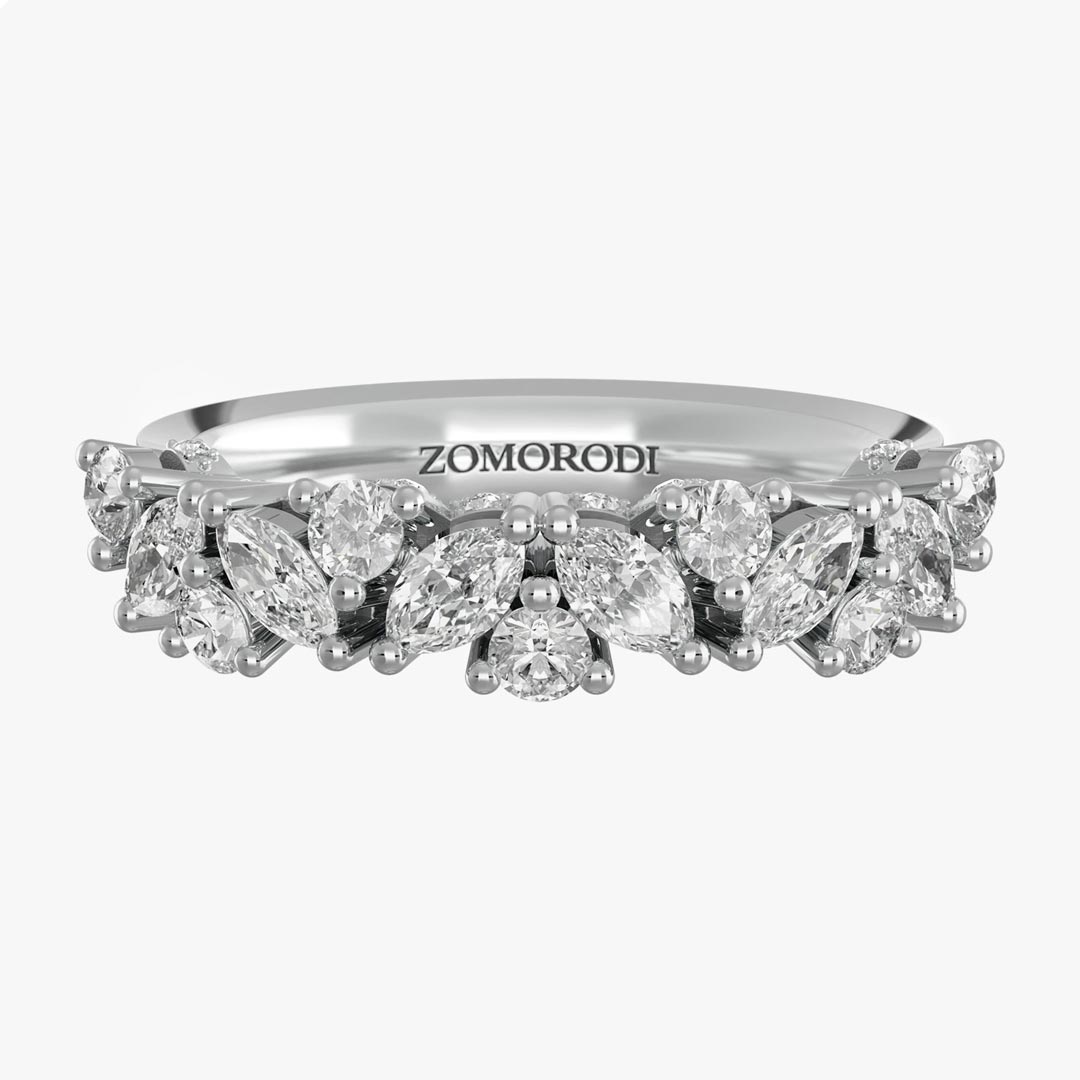 انگشتر طلا زنانه بدون نگین با قیمت