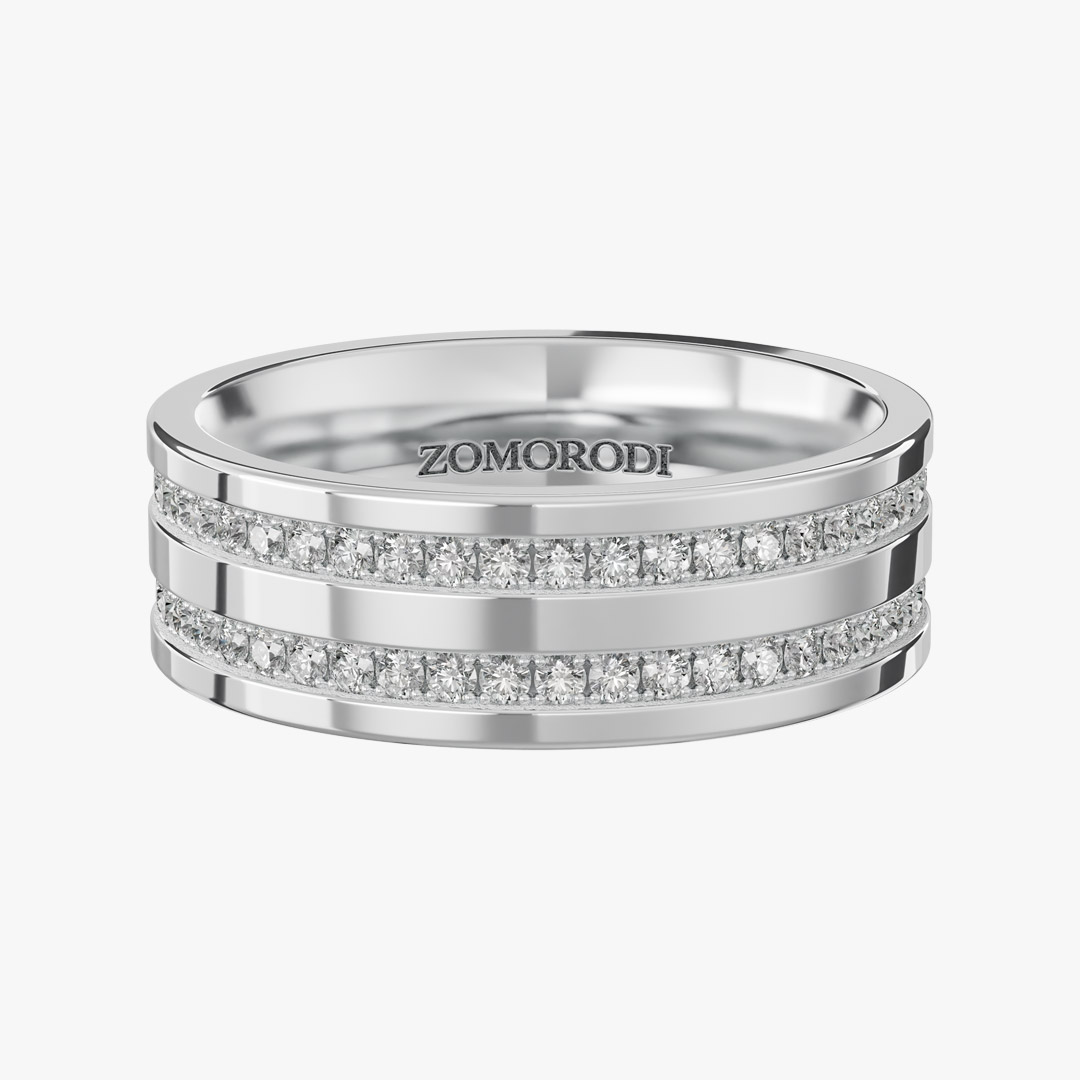 انگشتر طلا زنانه بدون نگین با قیمت